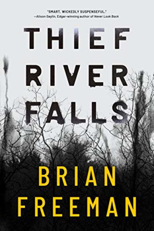 Book cover for "Thief River Falls" by Brian Freeman