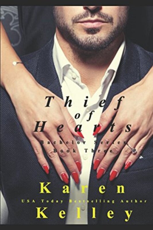 Book cover for "Thief of Hearts" by Karen Kelley