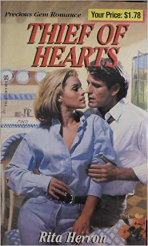 Book cover for "Thief of Hearts" by Rita Herron