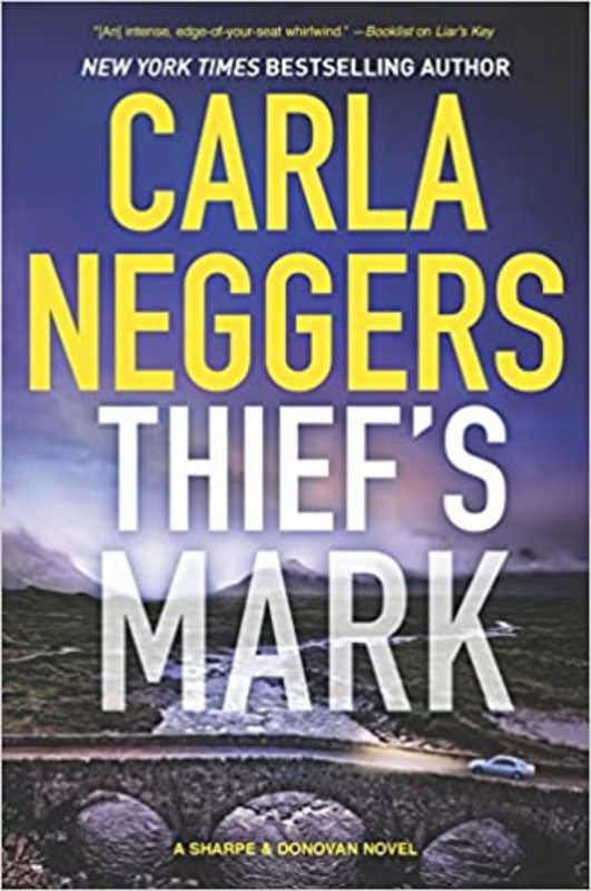 Book cover for "Thief's Mark" by Carla Neggers