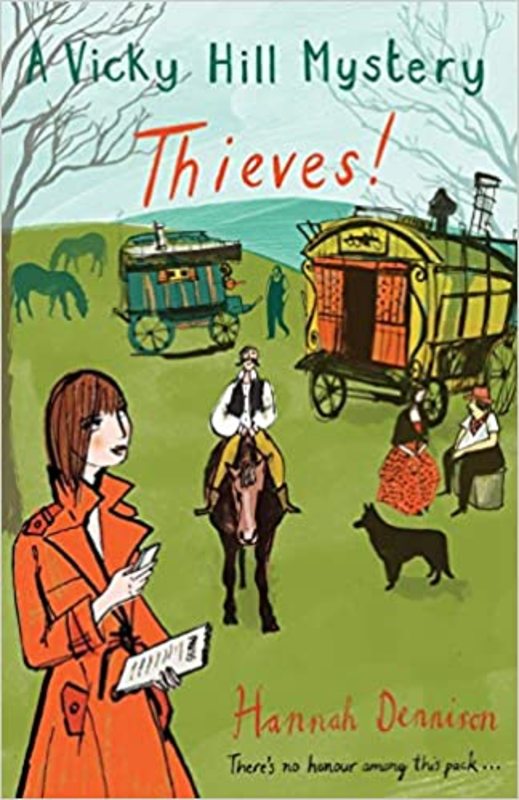 Book cover for "Thieves!" by Hannah Dennison