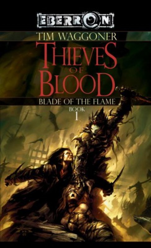 Book cover for "Thieves of Blood" by Tim Waggoner
