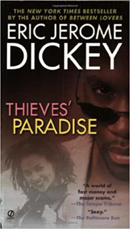 Book cover for "Thieves' Paradise" by Eric Jerome Dickey