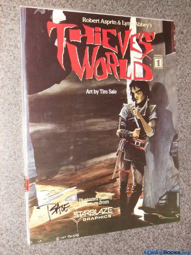 Book cover for "Thieves' World Graphics 1" by Robert Asprin