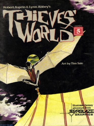 Book cover for "Thieves' World Graphics 5" by Robert Asprin