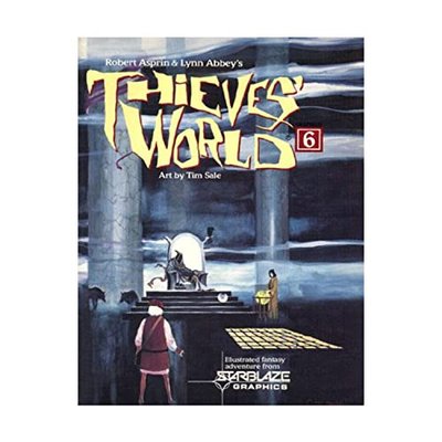 Book cover for "Thieves' World Graphics 6" by Robert Asprin