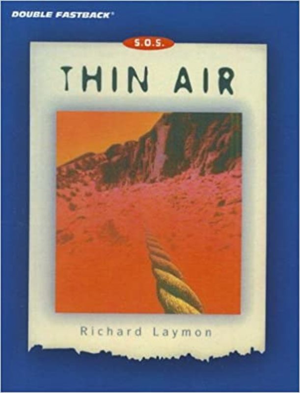 Book cover for "Thin Air" by Richard Laymon
