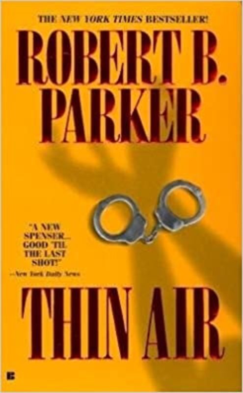 Book cover for "Thin Air" by Robert B Parker