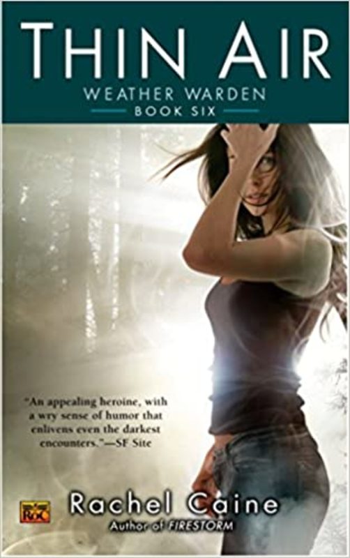 Book cover for "Thin Air" by Rachel Caine