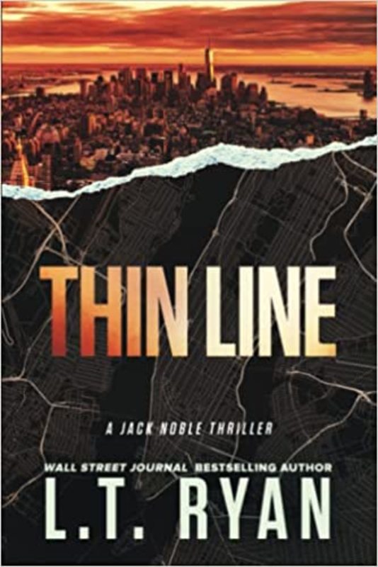 Book cover for "Thin Line" by LT Ryan