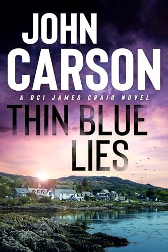 Book cover for "Thin Blue Lies" by John Carson