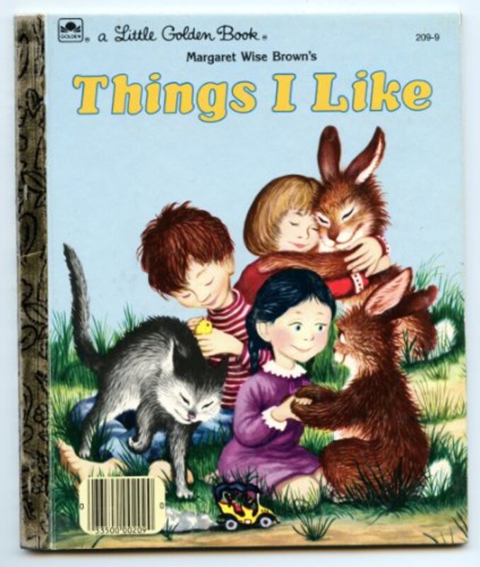 Book cover for "Things I Like" by Margaret Wise Brown
