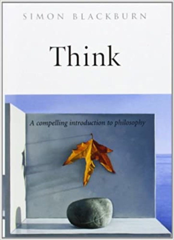 Book cover for "Think" by Simon Blackburn