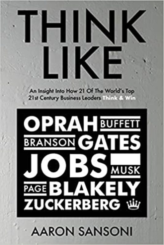 Book cover for "Think Like" by Aaron Sansoni