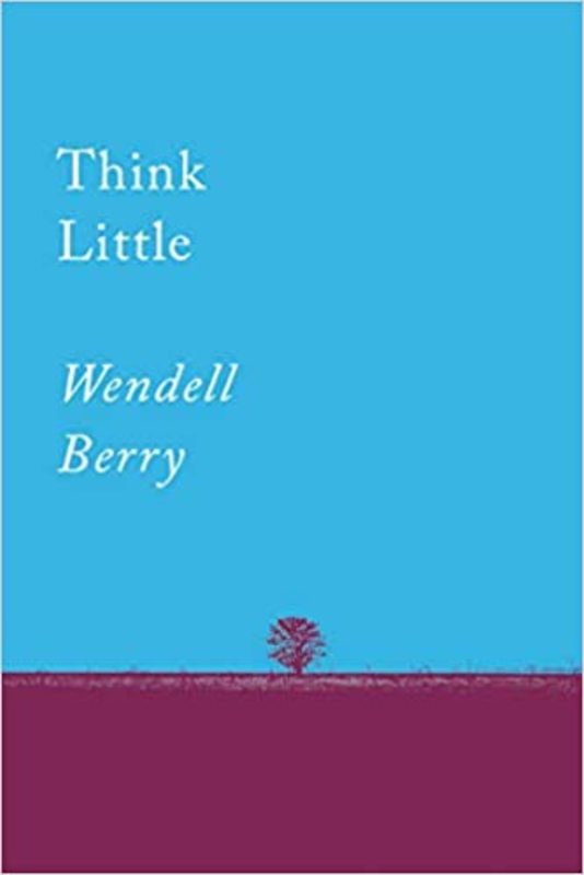 Book cover for "Think Little" by Wendell Berry