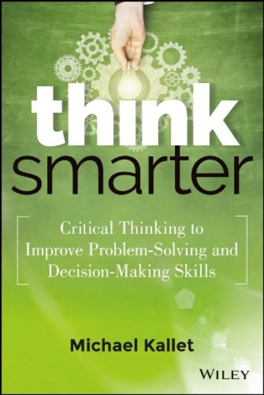 Book cover for "Think Smarter" by Michael Kallet