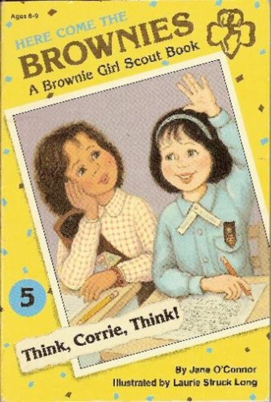 Book cover for "Think, Corrie, Think!" by Jane O’Connor