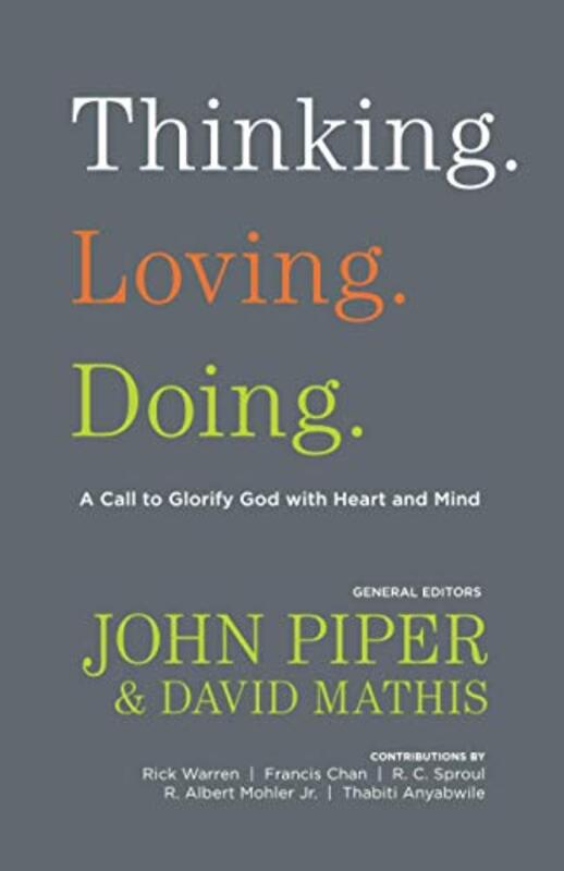 Book cover for "Thinking. Loving. Doing."