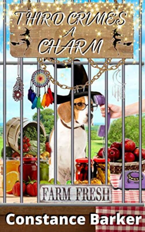 Book cover for "Third Crime's a Charm" by Constance Barker