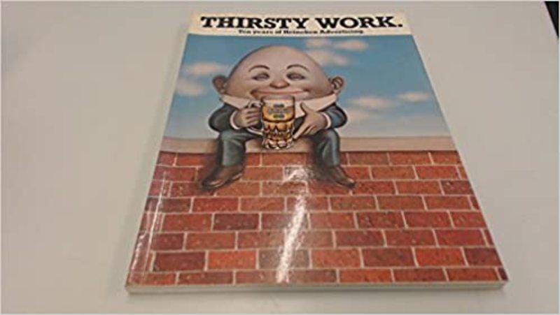 Book cover for "Thirsty Work" by Peter Mayle