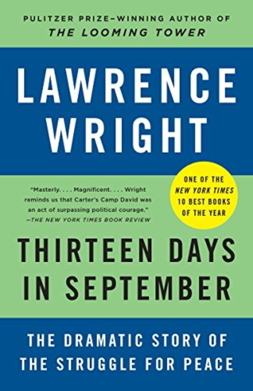 Book cover for "Thirteen Days in September" by Lawrence Wright