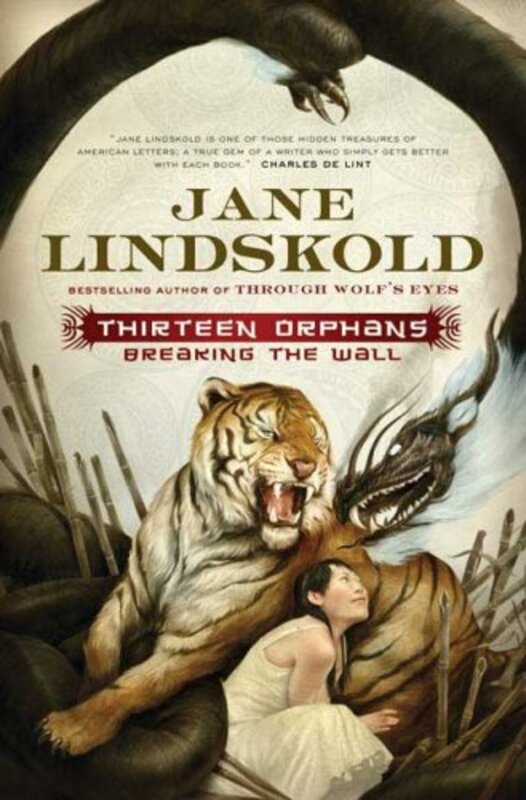 Book cover for "Thirteen Orphans" by Jane Lindskold