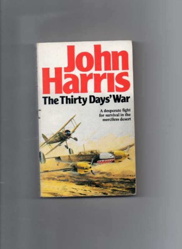 Book cover for "Thirty Days War" by Mark Hebden