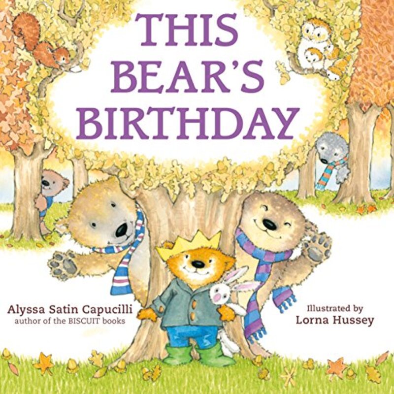 Book cover for "This Bear’s Birthday" by Alyssa Satin Capucilli