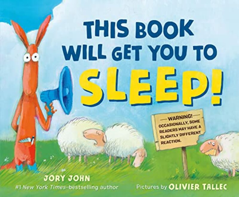 Book cover for "This Book Will Get You to Sleep!" by Jory John