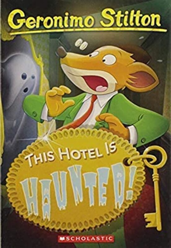 Book cover for "This Hotel Is Haunted!" by Elisabetta Dami