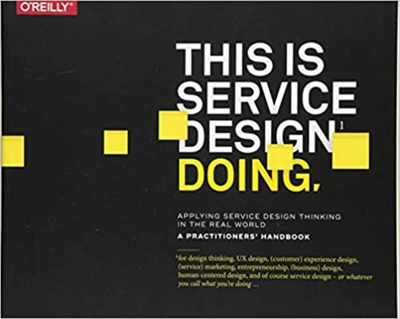 Book cover for "This Is Service Design Doing" by Marc Stickdorn
