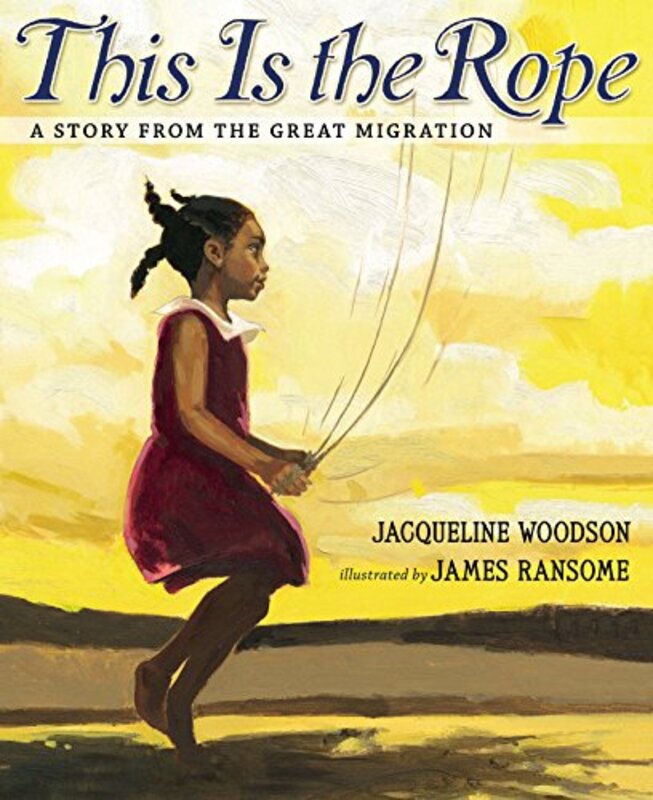Book cover for "This Is the Rope" by James E Ransome