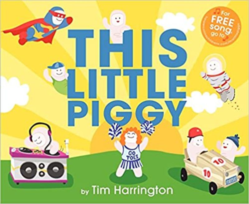 Book cover for "This Little Piggy" by Tim Harrington