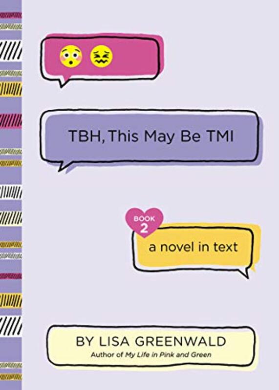 Book cover for "This May Be TMI" by Lisa Greenwald