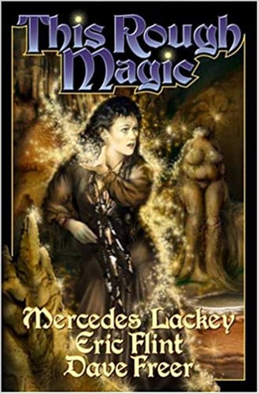 Book cover for "This Rough Magic" by Mercedes Lackey