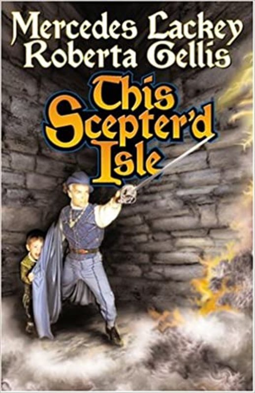 Book cover for "This Scepter'd Isle" by Roberta Gellis