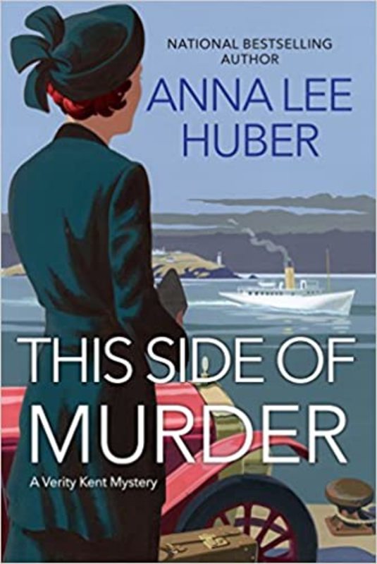 Book cover for "This Side of Murder" by Anna Lee Huber