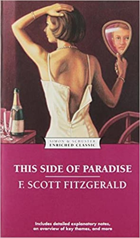 Book cover for "This Side of Paradise" by F. Scott Fitzgerald