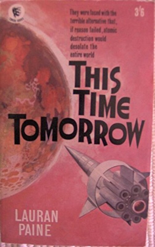 Book cover for "This Time Tomorrow" by Lauran Paine