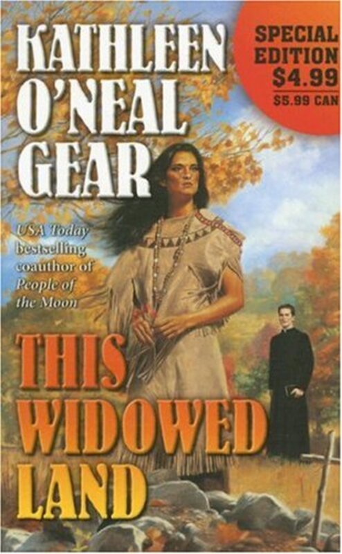 Book cover for "This Widowed Land" by Kathleen O'Neal Gear