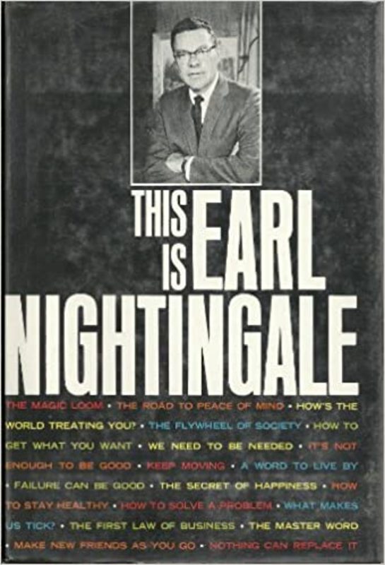 Book cover for "This is Earl Nightingale" by Earl Nightingale