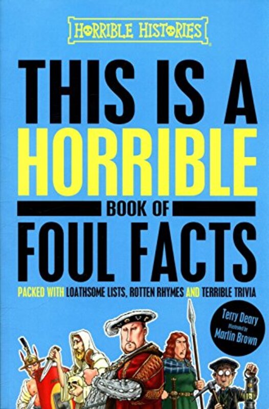 Book cover for "This is a Horrible Book of Foul Facts" by Terry Deary