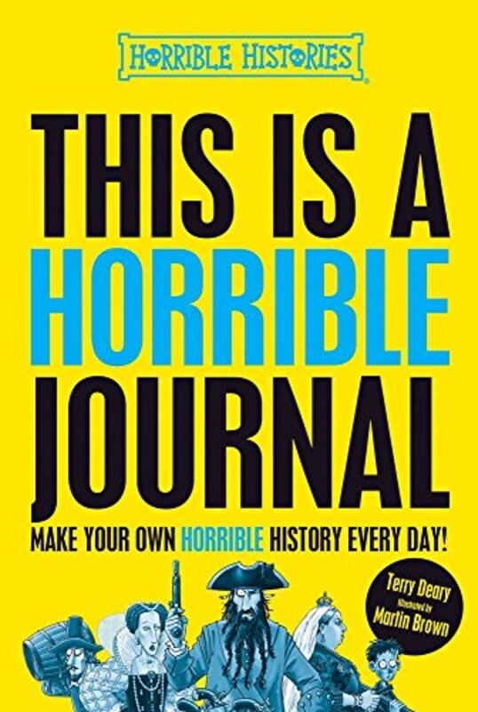 Book cover for "This is a Horrible Journal" by Terry Deary