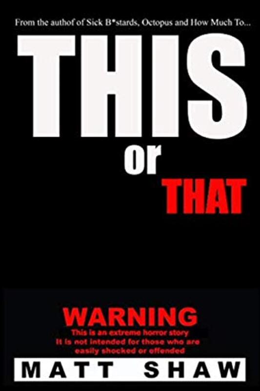 Book cover for "This or That" by Matt Shaw