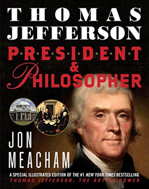 Book cover for "Thomas Jefferson" by Jon Meacham