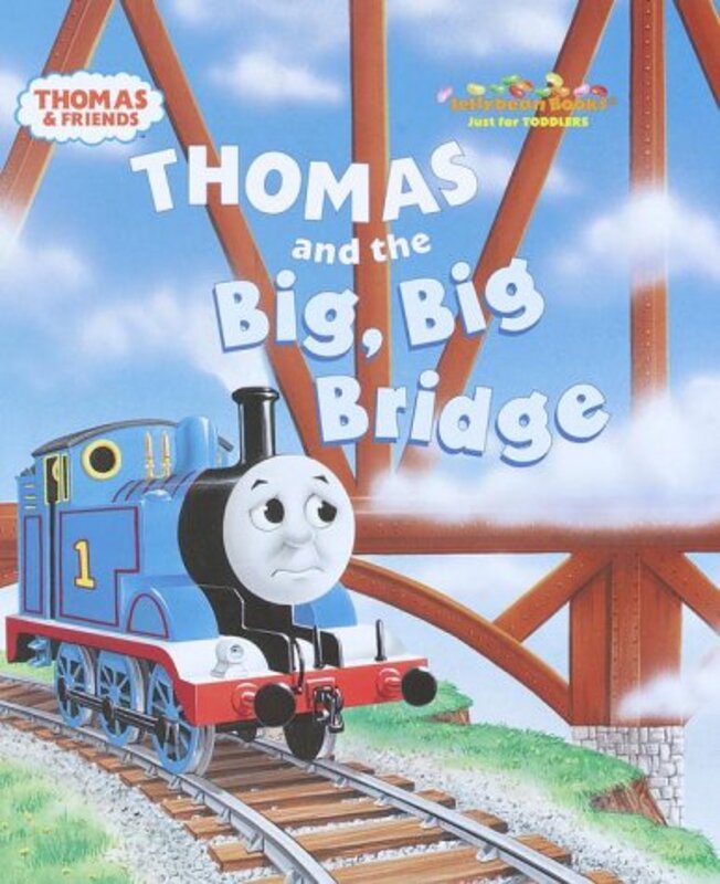 Book cover for "Thomas and the Big Big Bridge" by Marc Cerasini
