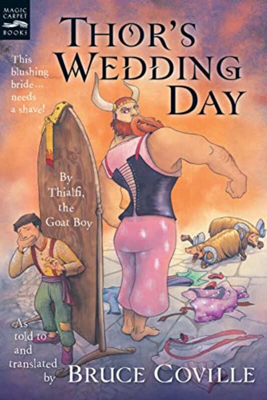 Book cover for "Thor's Wedding Day" by Bruce Coville