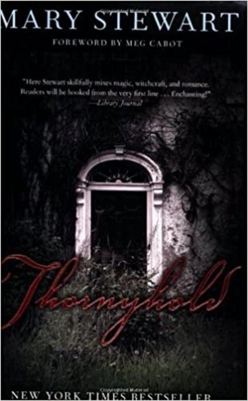 Book cover for "Thornyhold" by Mary Stewart