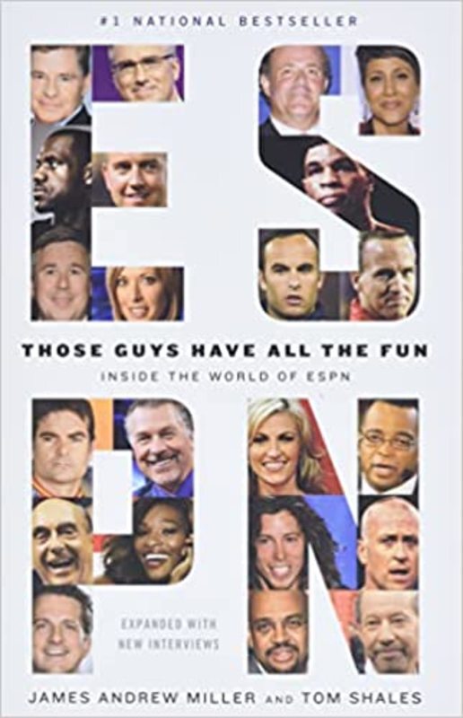 Book cover for "Those Guys Have All the Fun" by Tom Shales