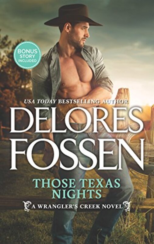 Book cover for "Those Texas Nights" by Delores Fossen
